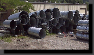 picture of pipe outside the warehouse picture of pipe outside the warehouse